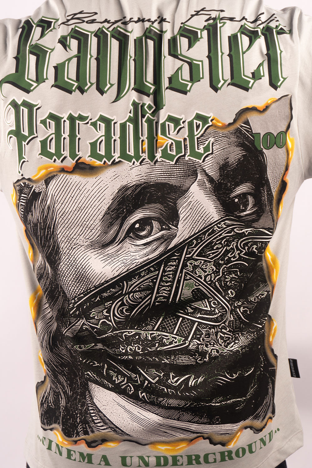 Camiseta silver GANSTER MONEY