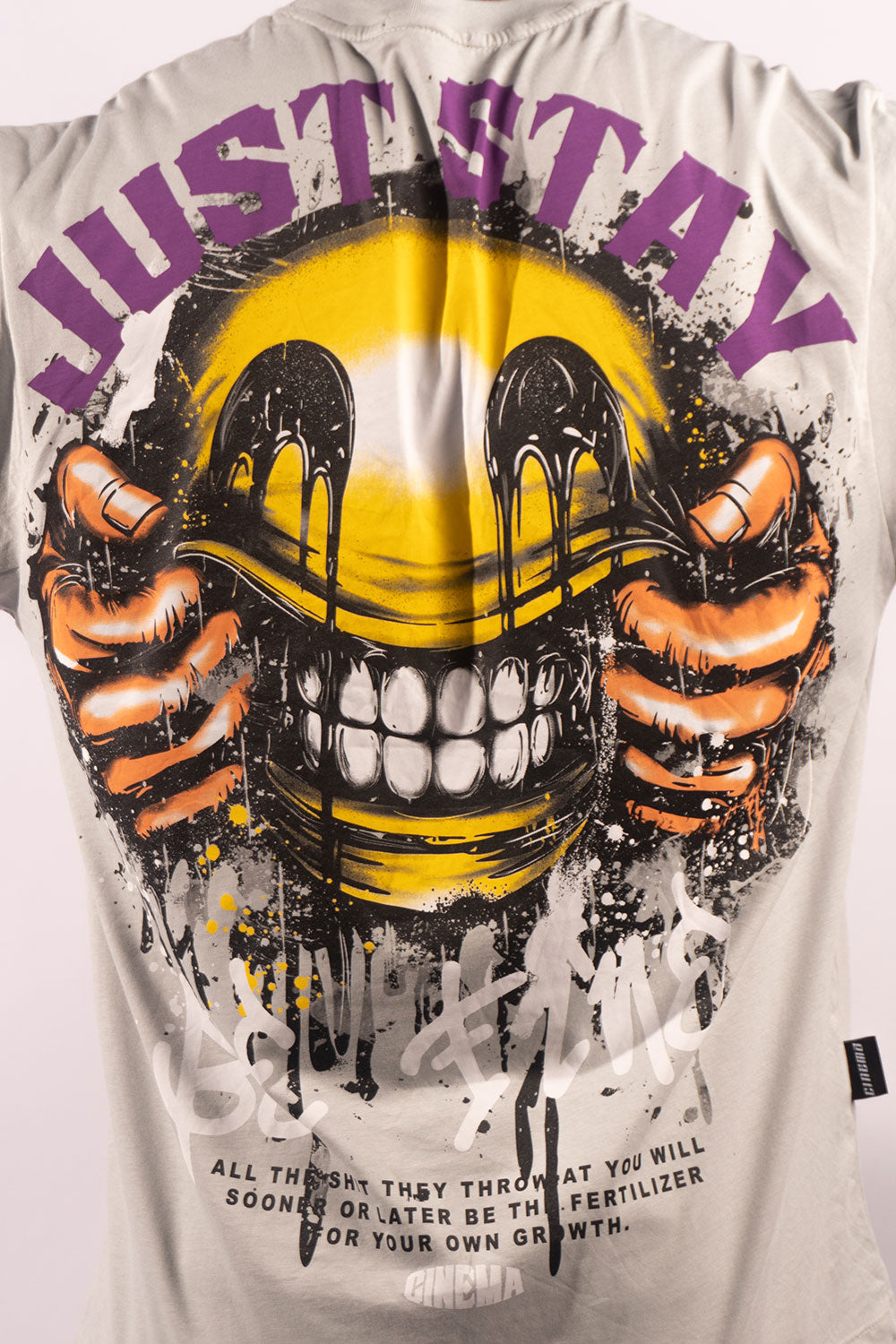 Camiseta silver SMILE
