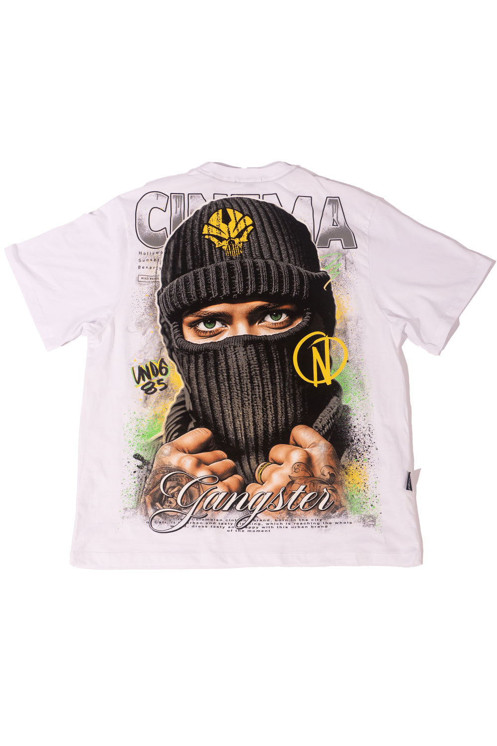 Camiseta silver GANSTER PARADISE