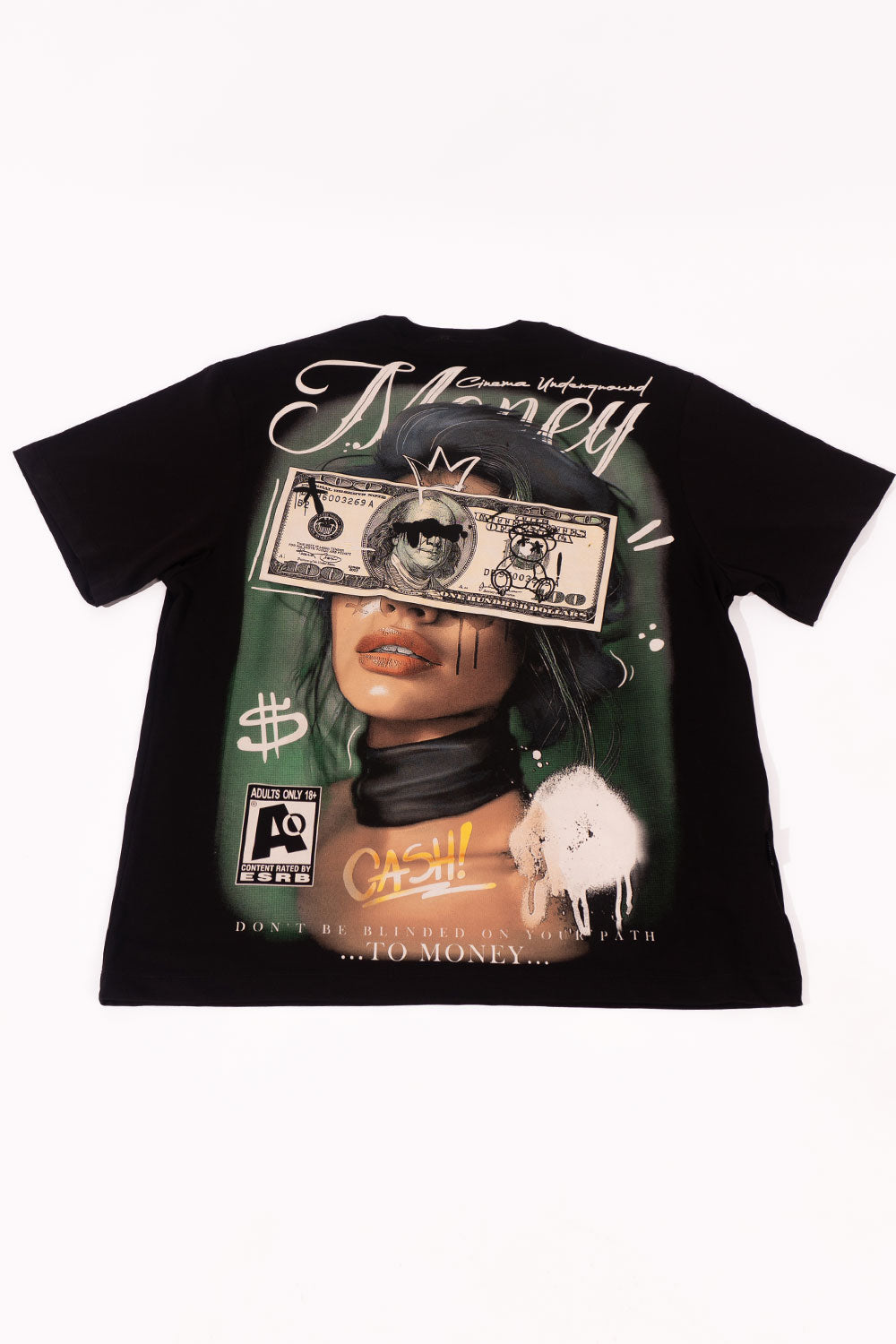Camiseta silver  TO MONEY