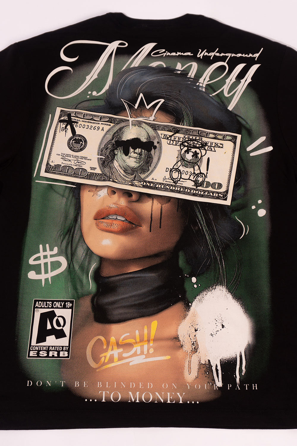 Camiseta silver  TO MONEY