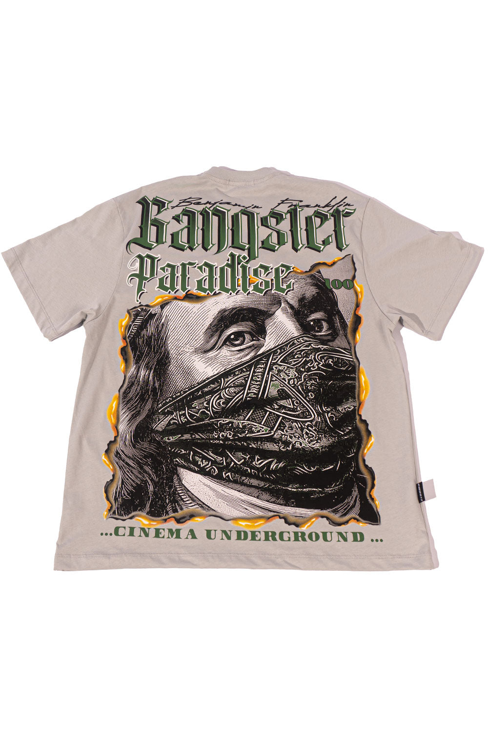 Camiseta silver GANSTER MONEY