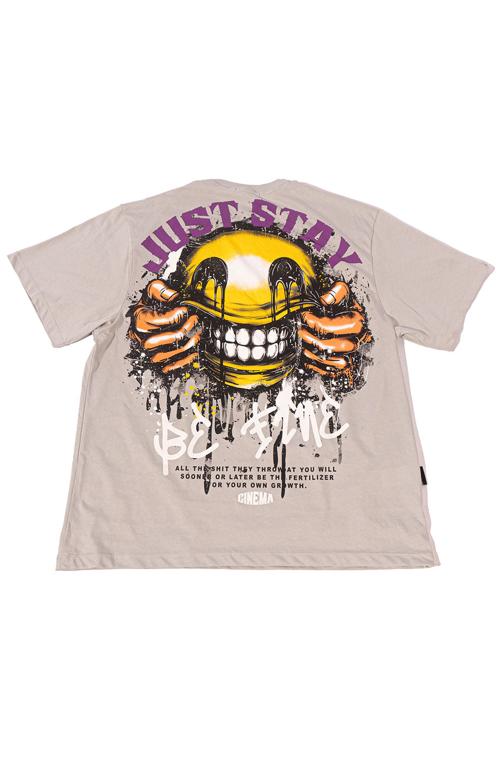 Camiseta silver SMILE