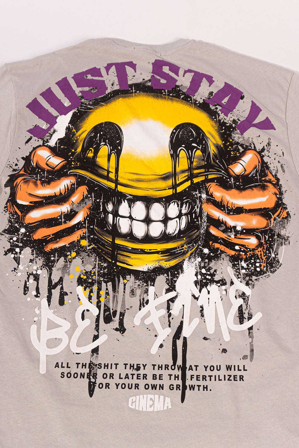 Camiseta silver SMILE