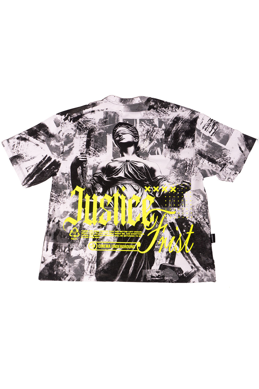 Camiseta BOXY FIT JUSTICE FRIST