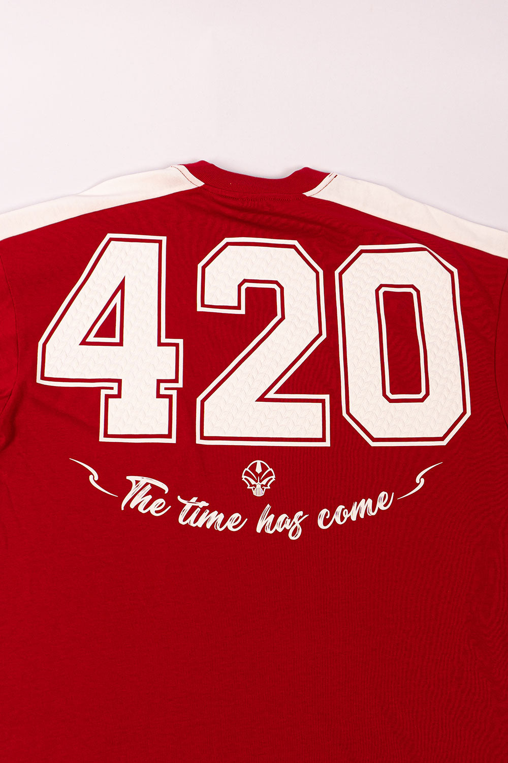 Camiseta OVER ROJA THE TIME 420