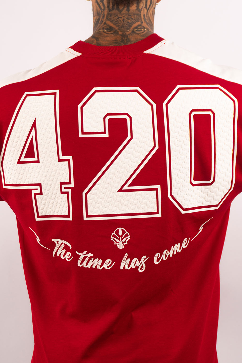 Camiseta OVER ROJA THE TIME 420