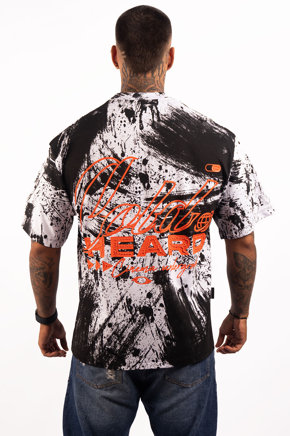 Camiseta BOXY FIT CINEMA LIVE ART