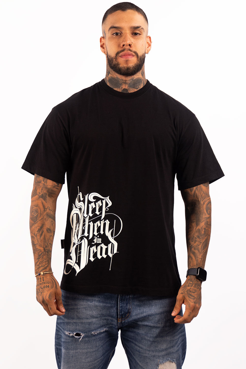 Camiseta OVER SLEEP DEAT