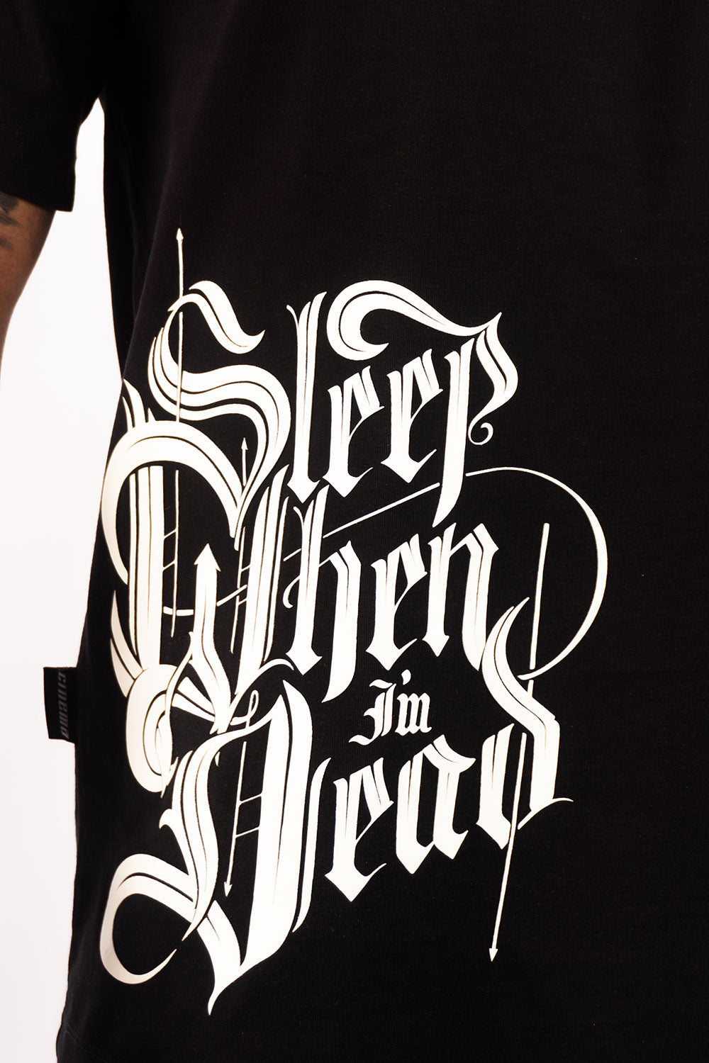 Camiseta OVER SLEEP DEAT