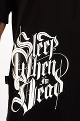 Camiseta OVER SLEEP DEAT