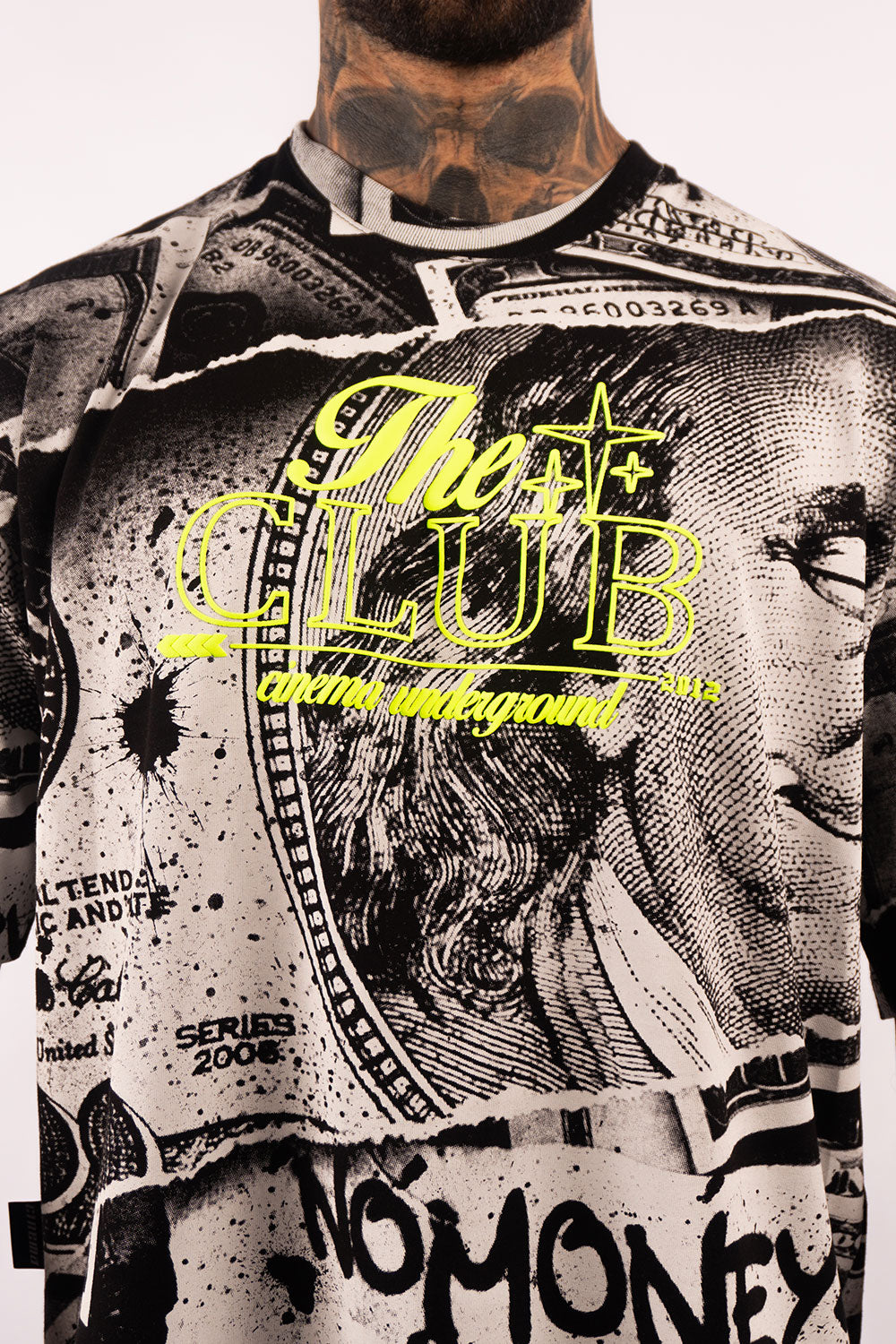 Camiseta BOXY FIT THE MONEY CLUB