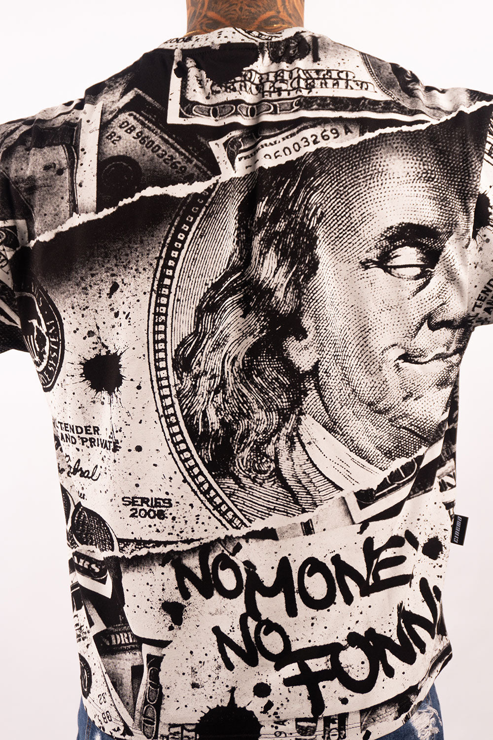 Camiseta BOXY FIT THE MONEY CLUB