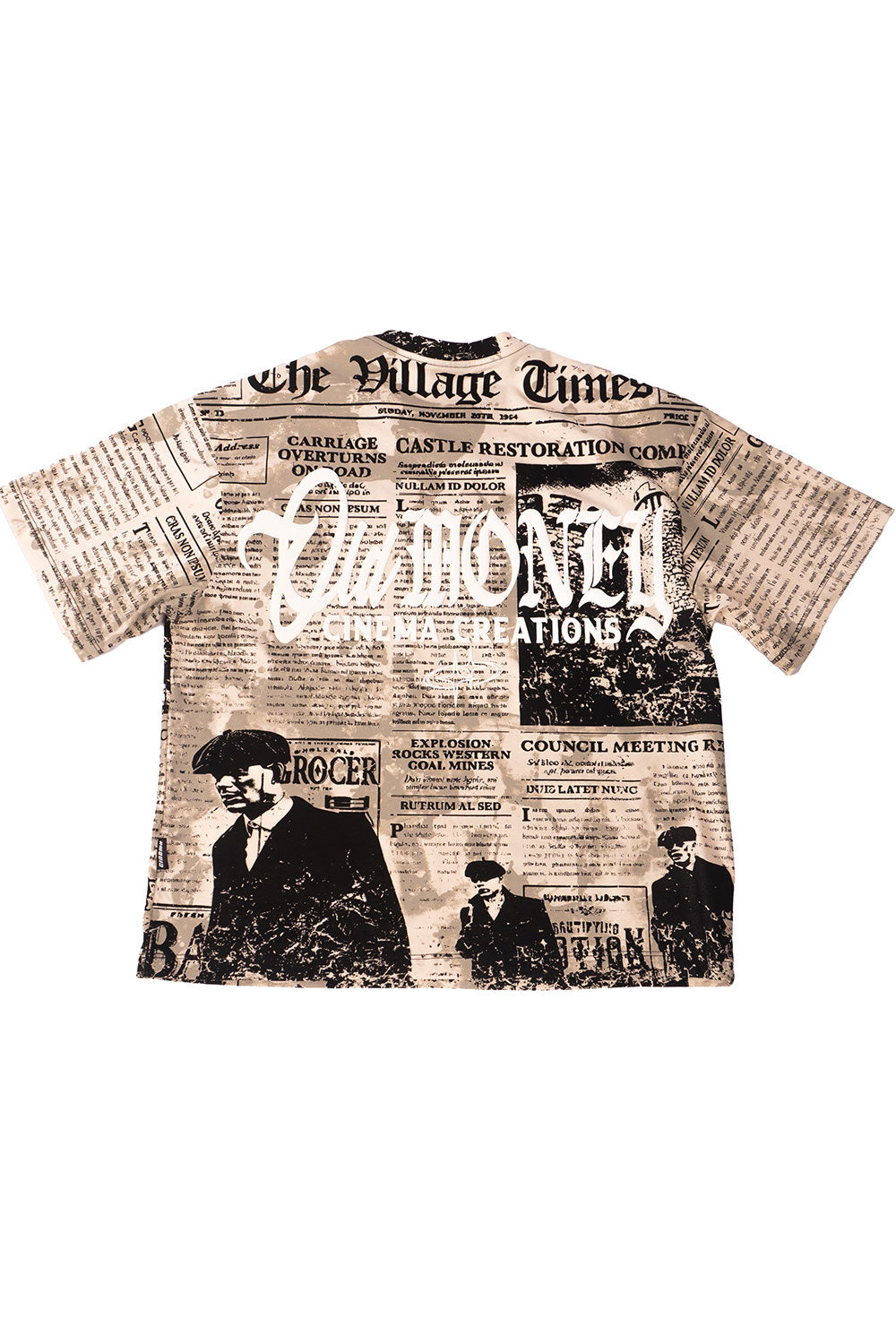 Camiseta BOXY FIT OLD MONEY CINEMA