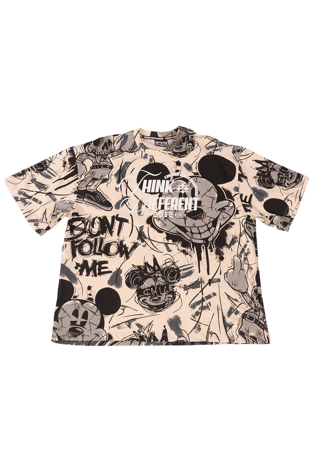 Camiseta BOXY FIT MICKEY ART BRUSH