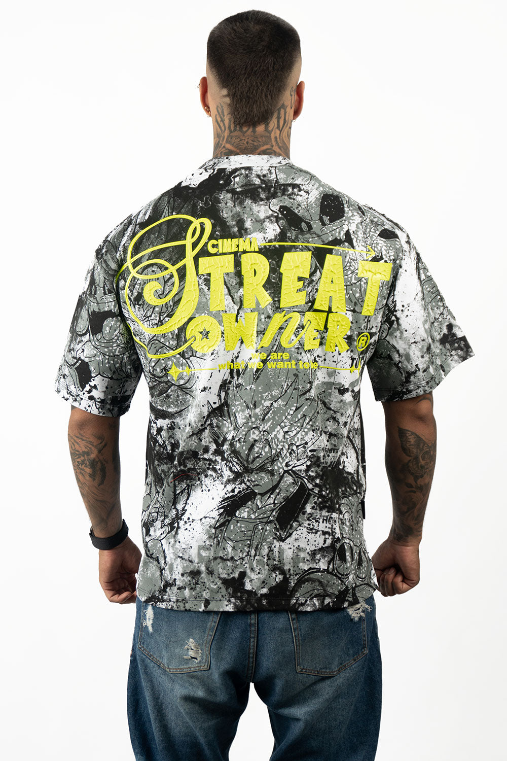 Camiseta BOXY FIT DRAGON STREAT