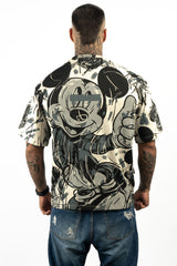 Camiseta BOXY FIT MICKEY ART BRUSH