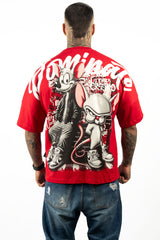 Camiseta BOXY PINKY AND BRAIND