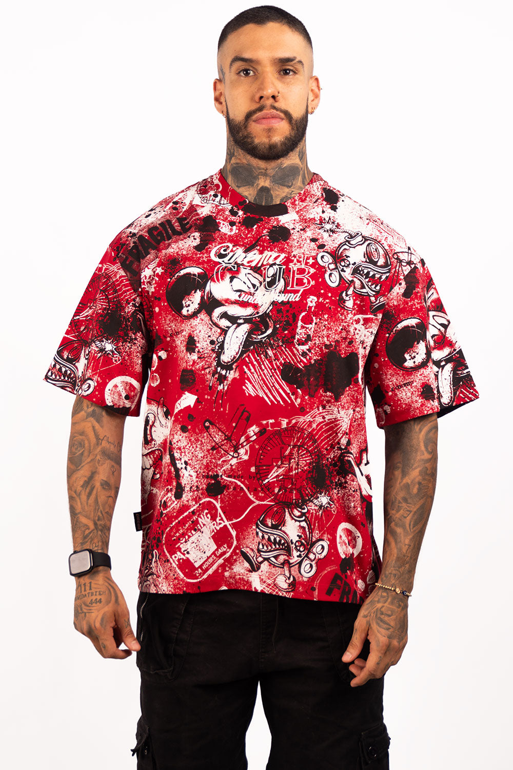 Camiseta BOXY FIT UNDER CINEMA
