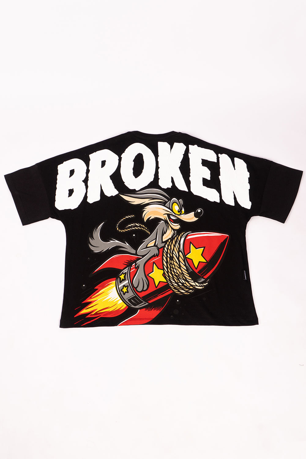 Camiseta BOXY FIT BROKEN COYOTE