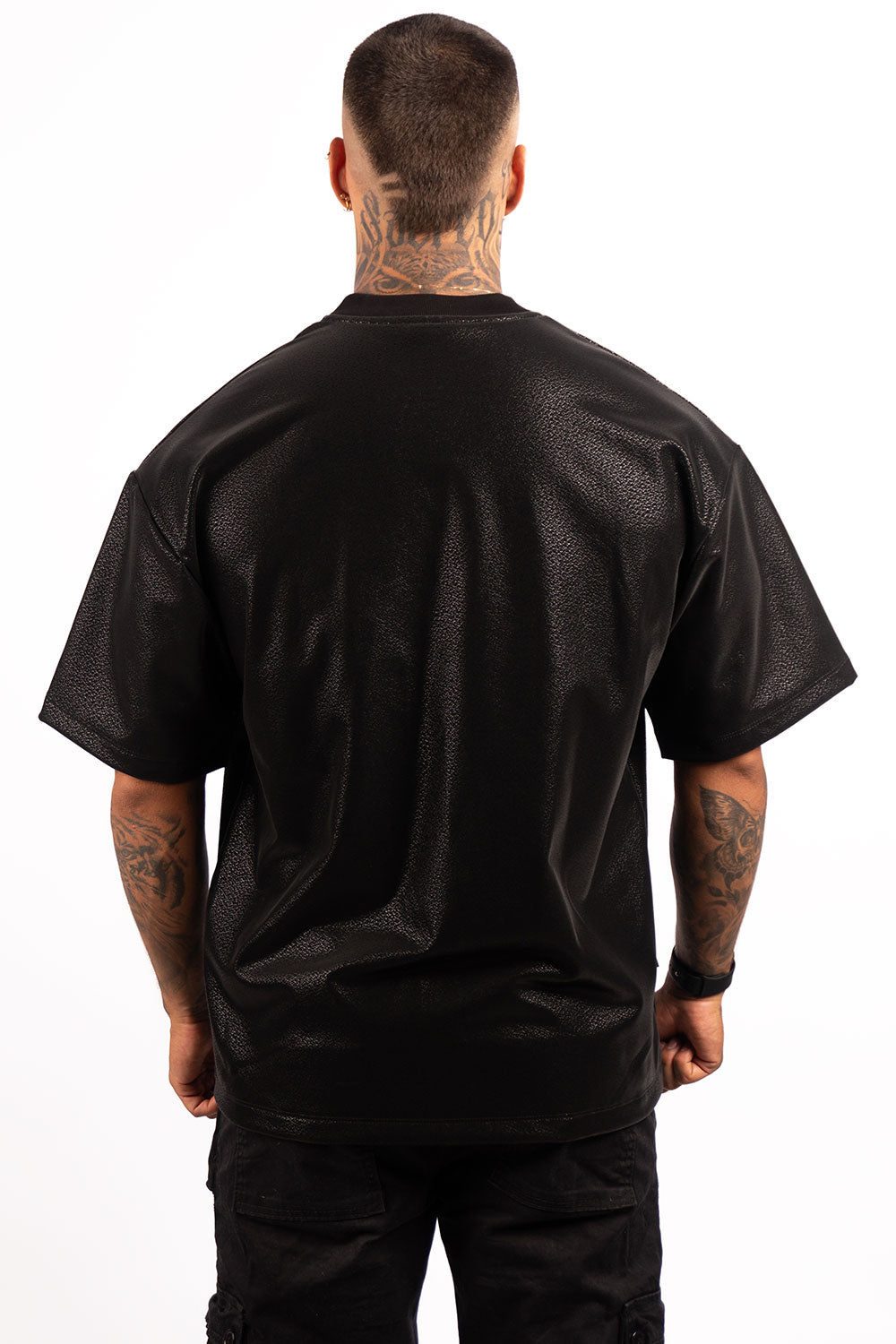 Camiseta OVER CUERINA OPACA