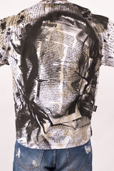 Camiseta BOXY FIT NEWSPAPER