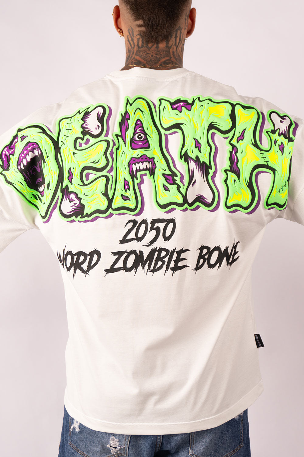 Camiseta BOXY FIT ZOMBIE BONE