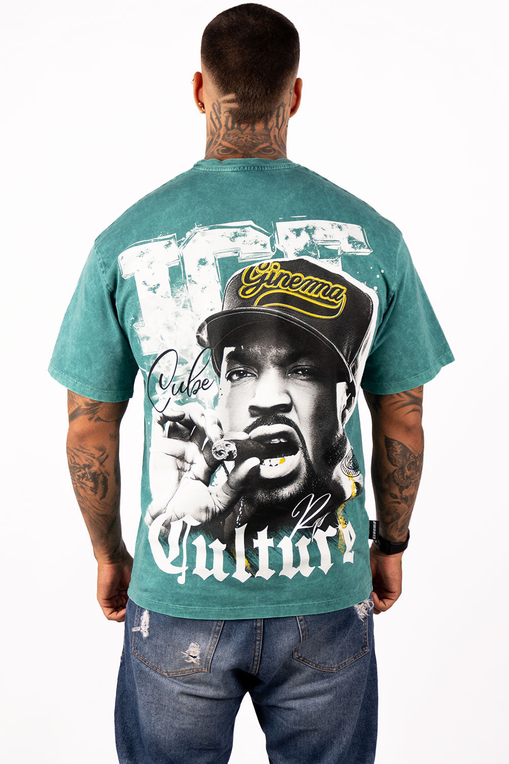 ACID WASH BOXY FIT ICE UNDERGROUND