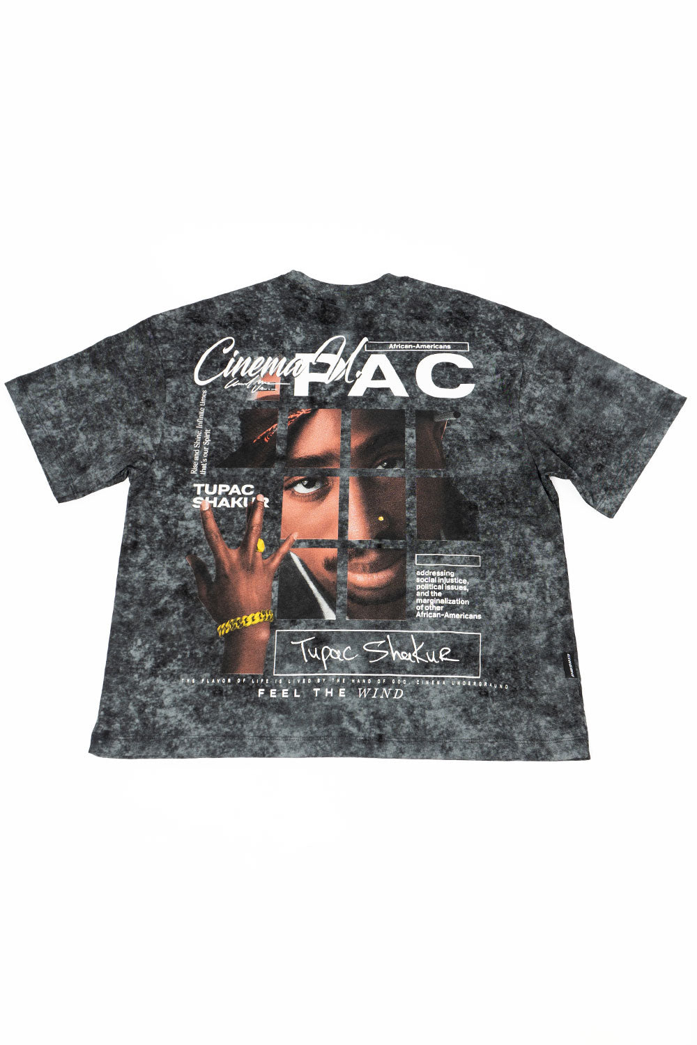 ACID WASH BOXY 2PAC CINEMA U.