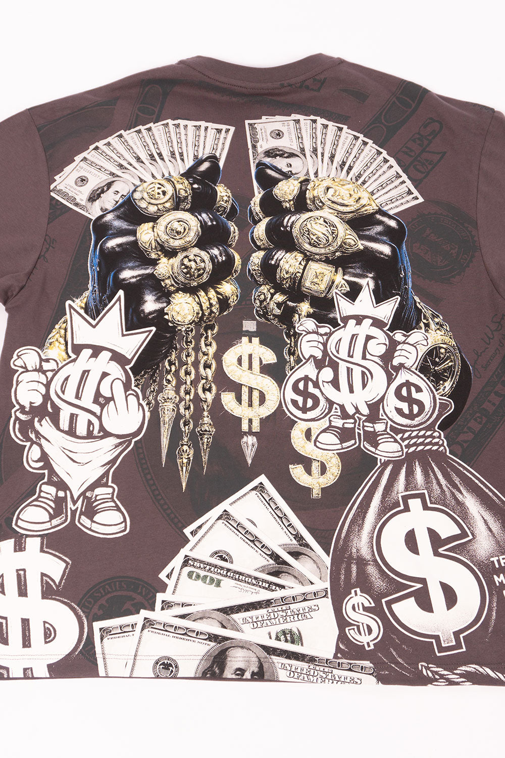 Camiseta OVER TRAP MONEY BAGS