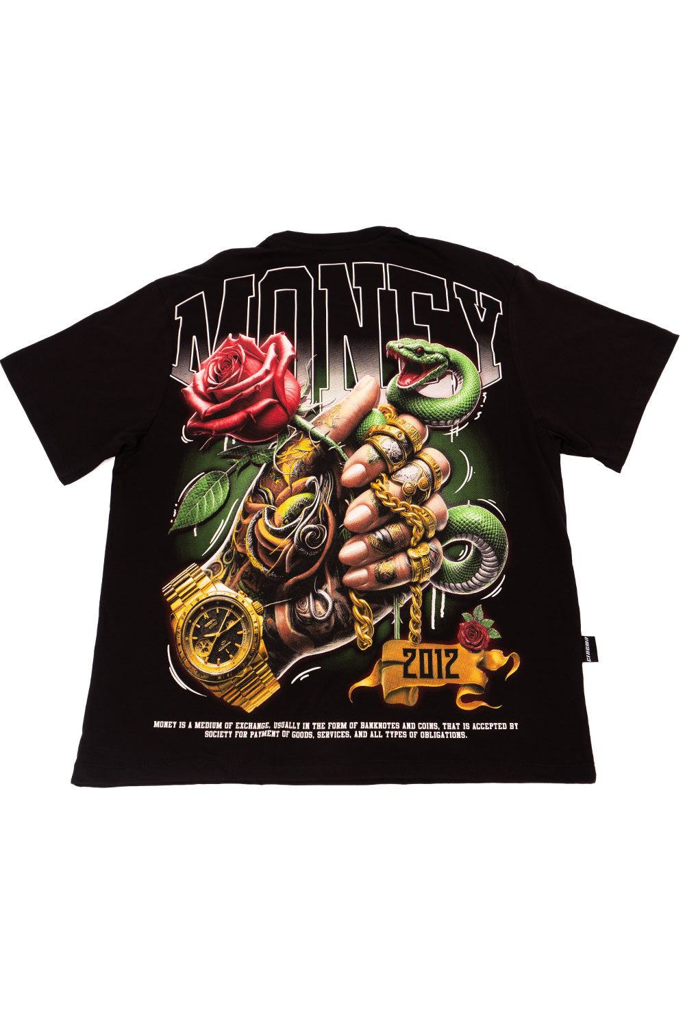 Camiseta silver SNAKE MONEY