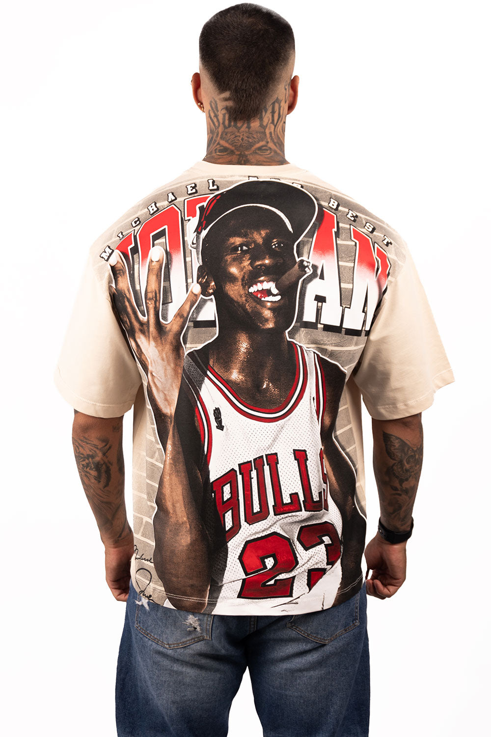 Camiseta OVER JORDAN BULLS