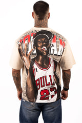Camiseta OVER JORDAN BULLS