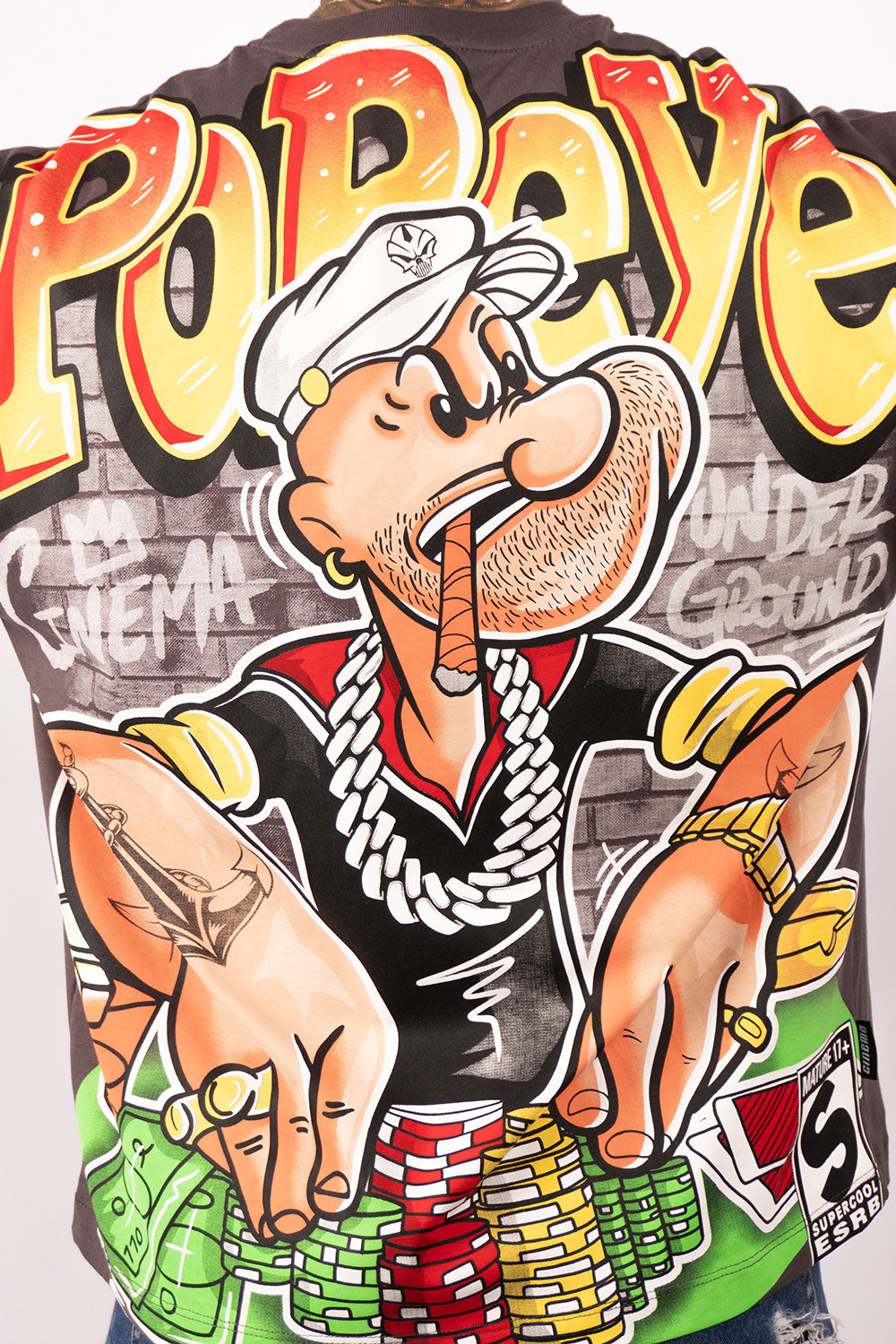 Camiseta OVER POPEYE DUHG
