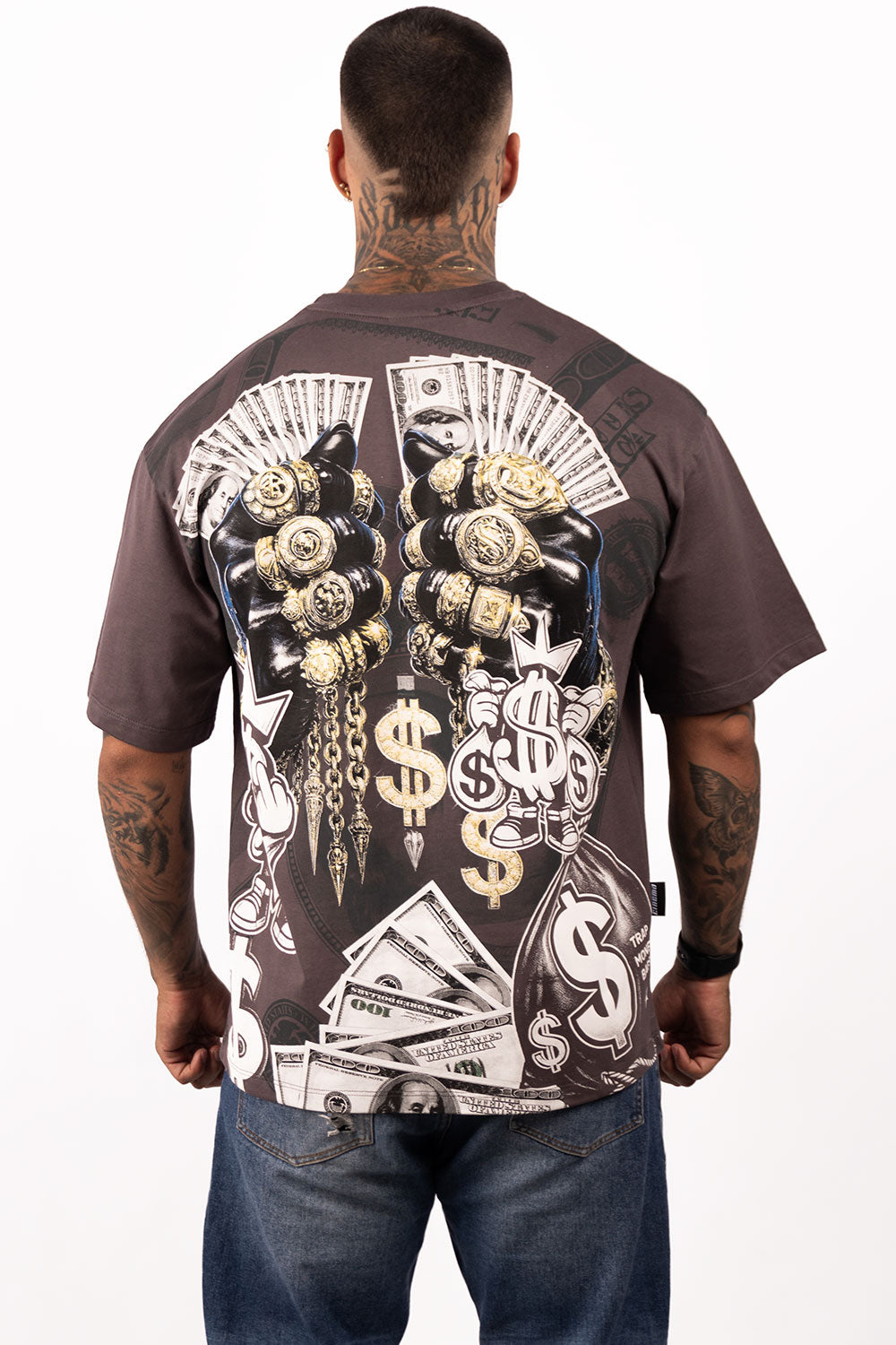 Camiseta OVER TRAP MONEY BAGS