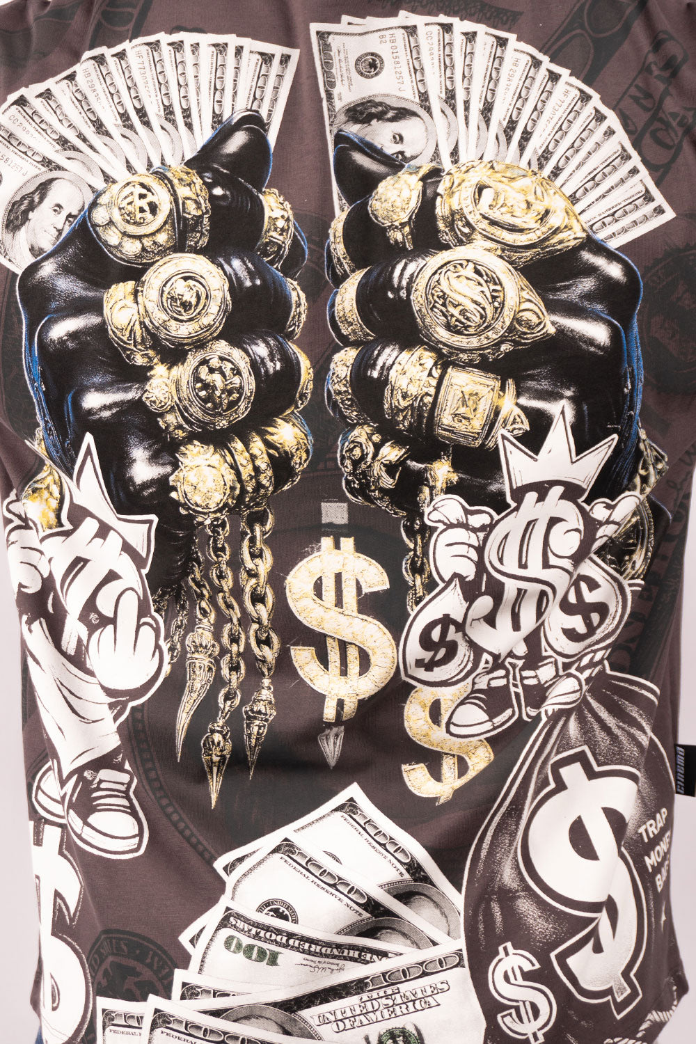Camiseta OVER TRAP MONEY BAGS