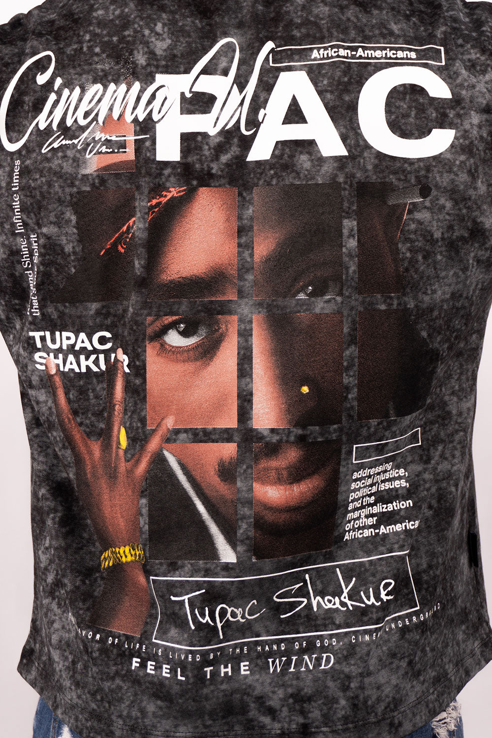 ACID WASH BOXY 2PAC CINEMA U.