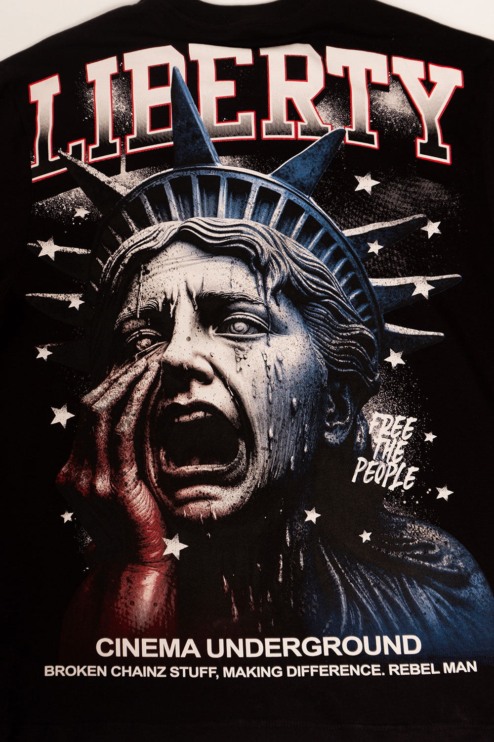 Camiseta silver LIBERTY