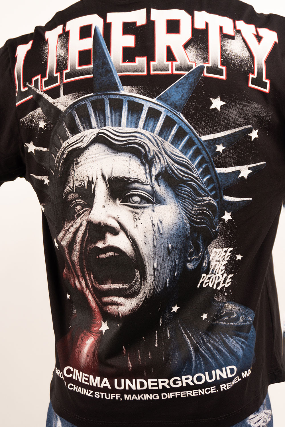 Camiseta silver LIBERTY