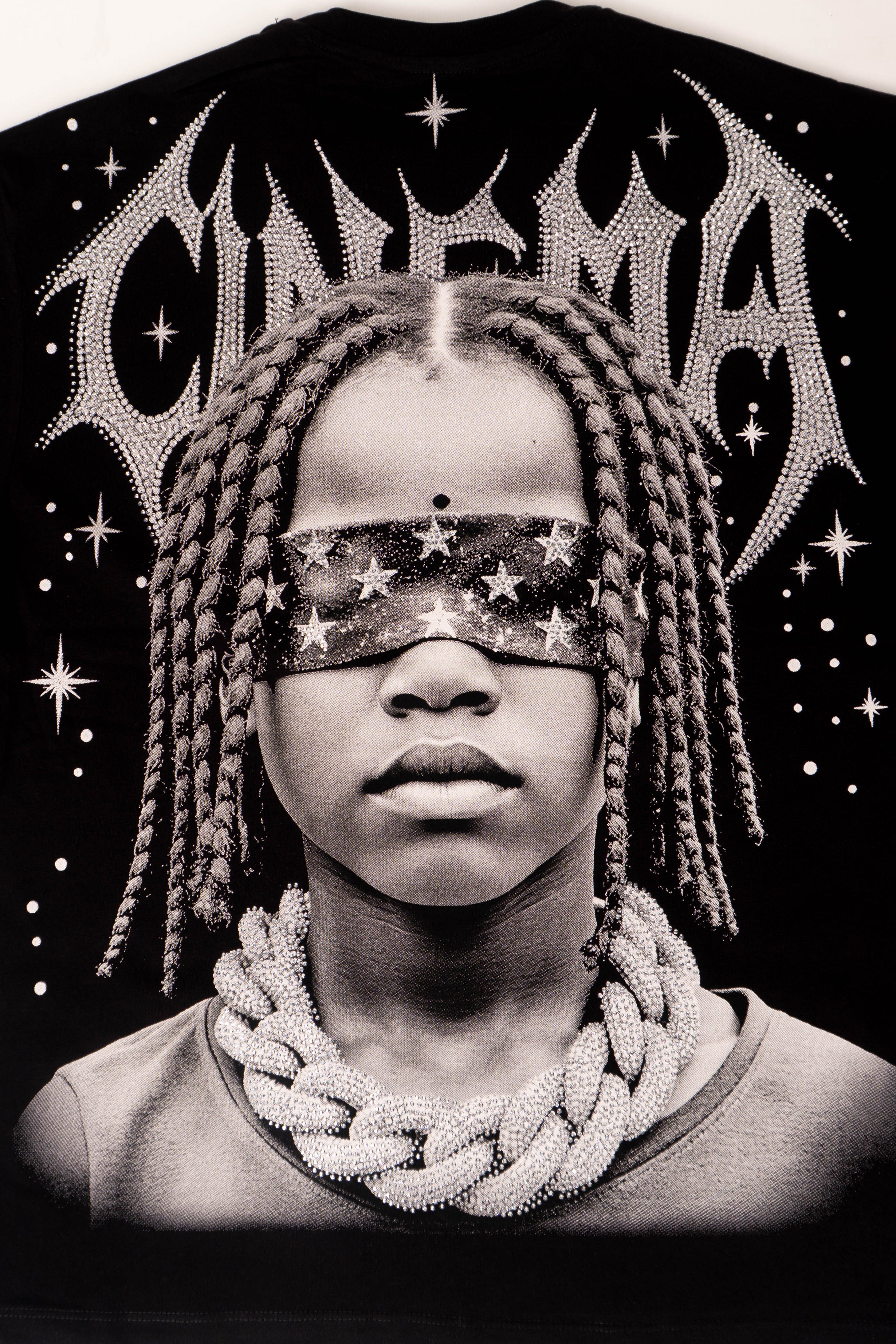 Camiseta over BRIGHT NIGHT