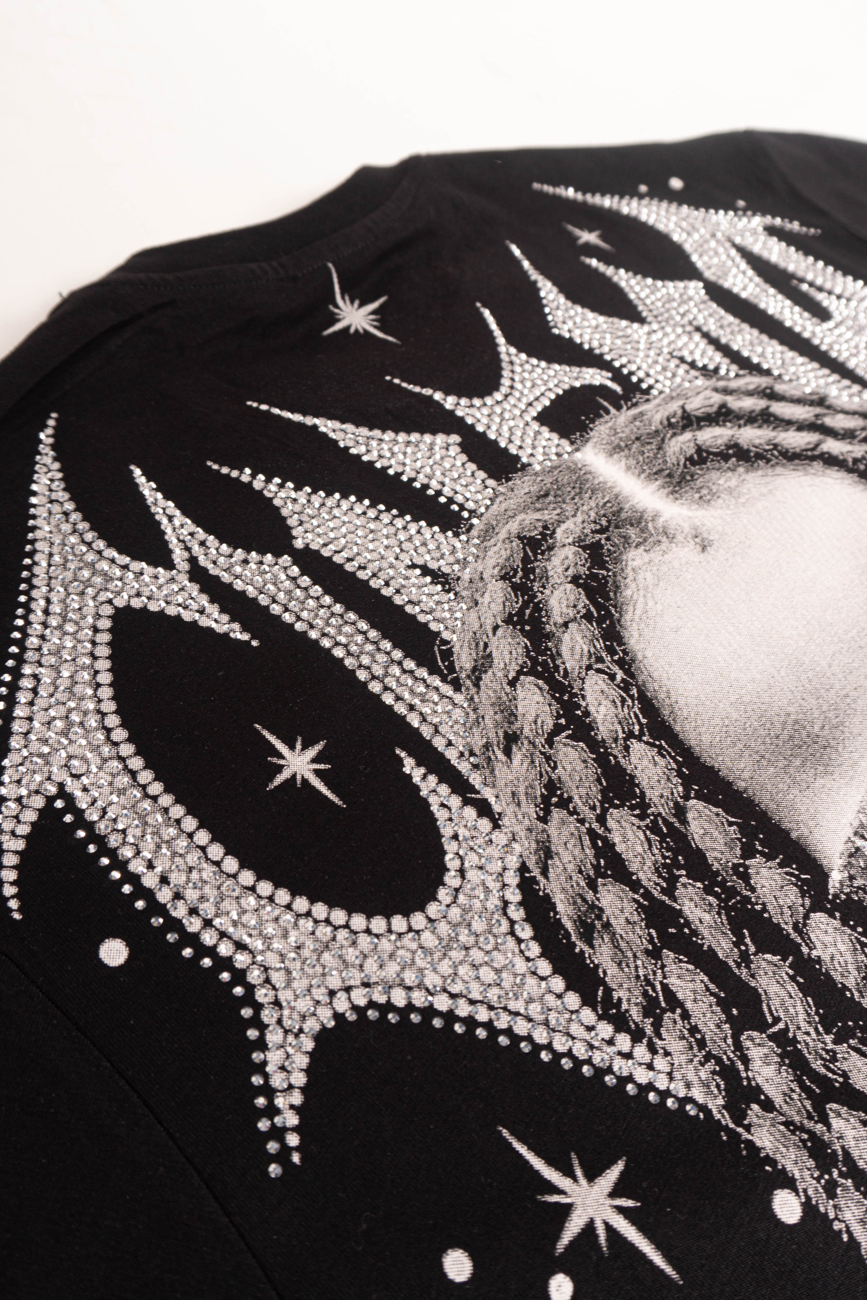 Camiseta over BRIGHT NIGHT