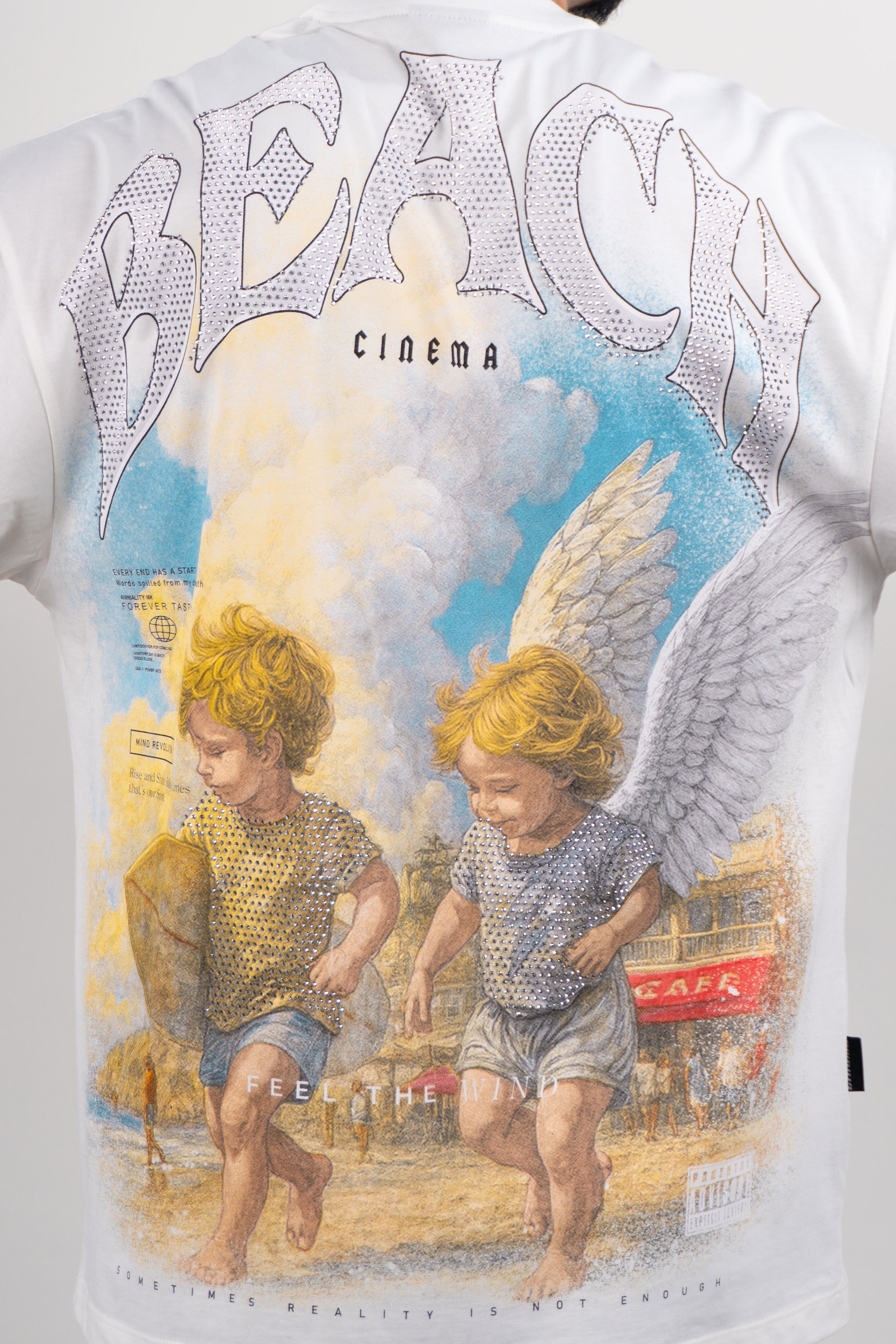 Camiseta over BEACH ANGELS