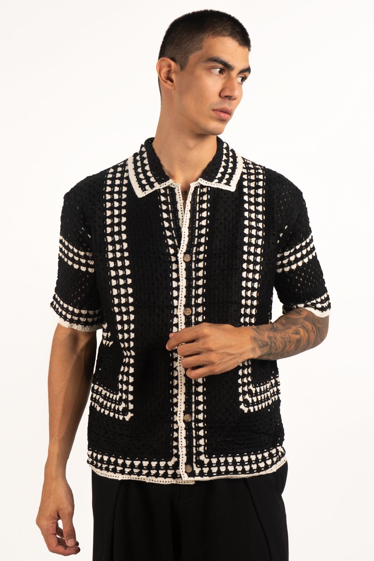 Camisa TEJIDA
