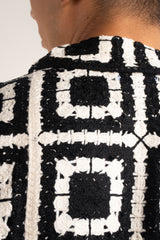 Camisa con cuello  TEJIDA