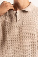 Camiseta Polo Tejida