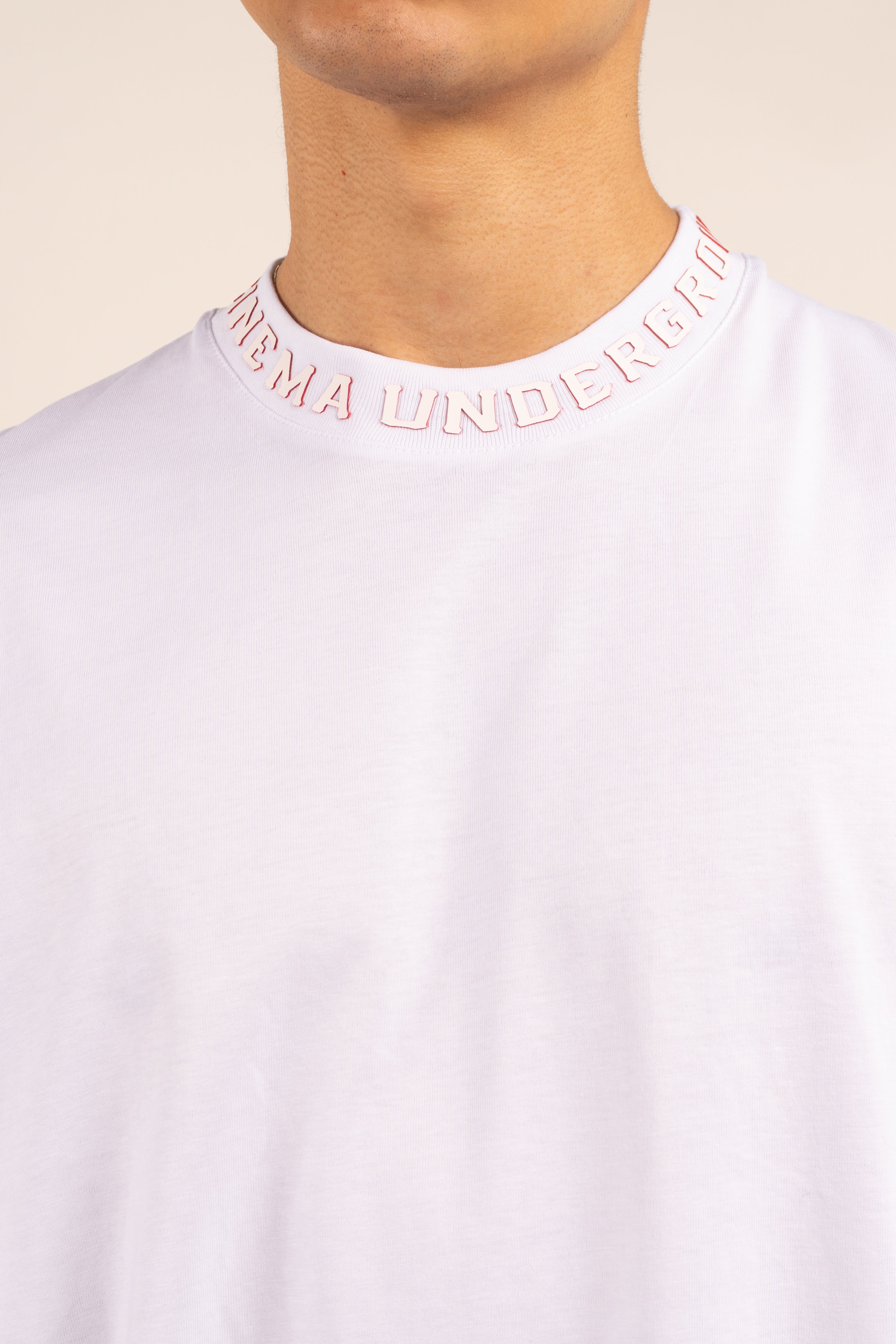 Camiseta EXPERIMENTAL-CL BLANCO/ROJO