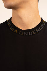 Camiseta BASICA EXPERIMENTAL-CL NEGRO / NARANJA