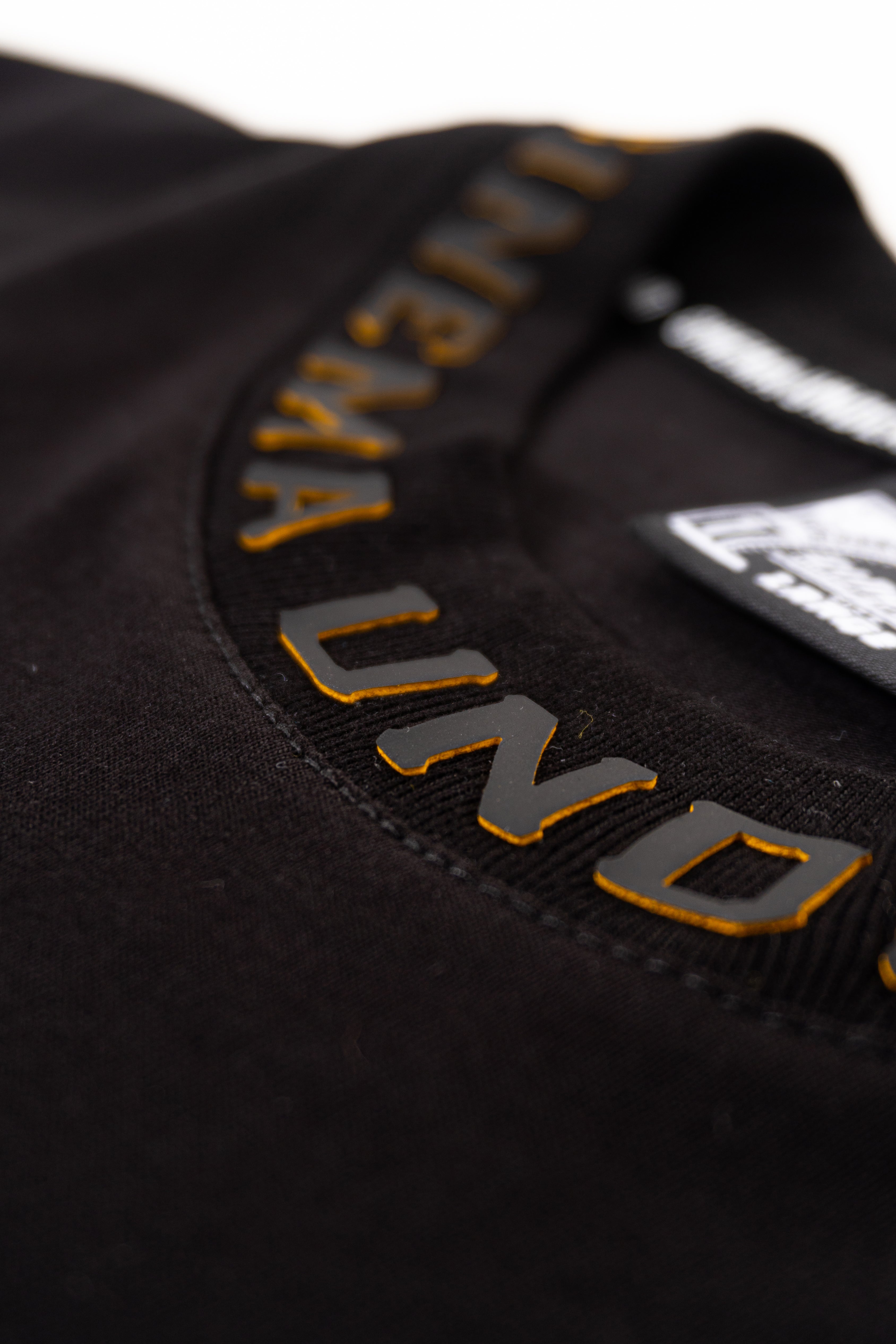 Camiseta BASICA EXPERIMENTAL-CL NEGRO / NARANJA