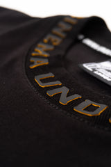 Camiseta BASICA EXPERIMENTAL-CL NEGRO / NARANJA