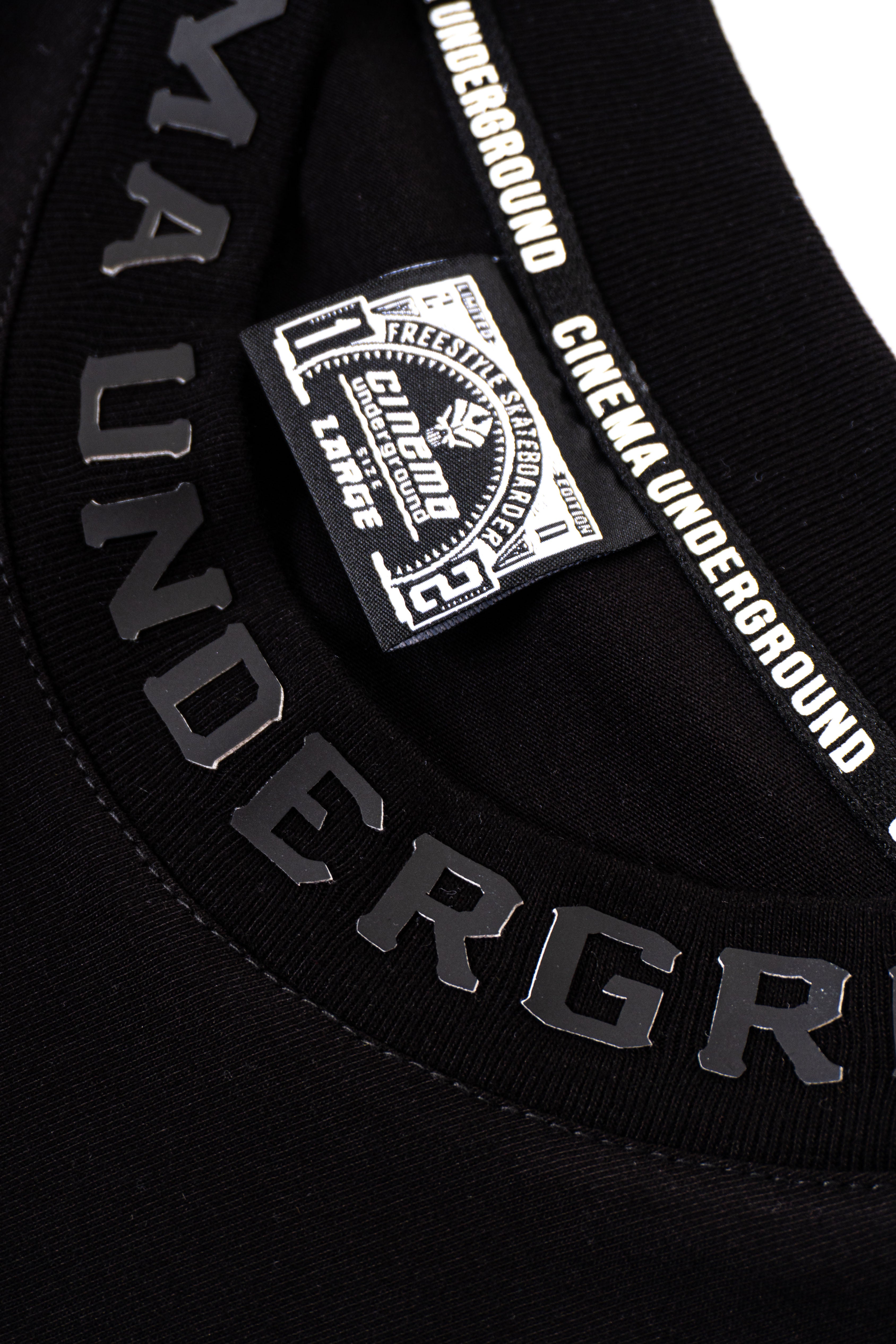 Camiseta BASICA EXPERIMENTAL-CL NEGRO /BLANCO